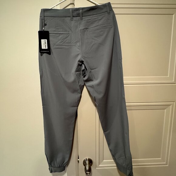 Primo Golf Apparel Primo Jogger Pants Light Gray | Size 32 Regular NWT $89 - Picture 2 of 3